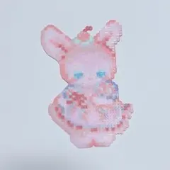 アイロンビーズ ハンドメイド 우사기 モチーフ