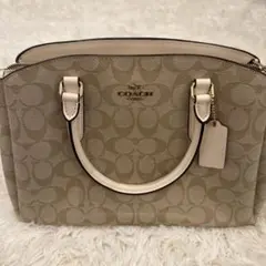美品♡コーチ　2wayバッグ　ベージュ
