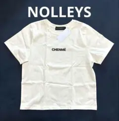 NOLLEYS ロゴTシャツ ホワイト 新品未使用