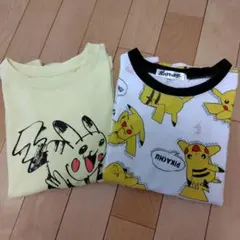 ピカチュウ　半袖Tシャツ130ⅽⅿ 2枚セット