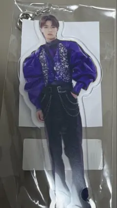 M!LK 山中柔太朗 M!Xアクリルキーホルダー　攻めの紫ver.