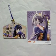 メガニケ シン ミニ絵馬ストラップ ブロマイド 京都 推し旅