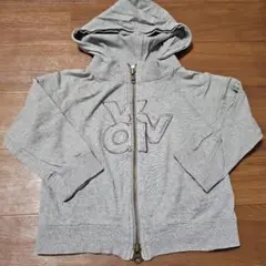 a.v.v グレー フード付きパーカー 100