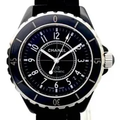 CHANEL J12 ラバー シャネル J12 38mm ラバーベルト 自動巻の買取・質預かり｜大阪の質屋