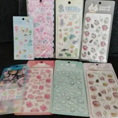 キャラクターシール　8枚セット