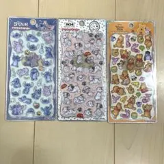 カミオジャパン　プチドロップステッカー　３枚セット