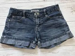 デニムショートパンツ 135-145cm