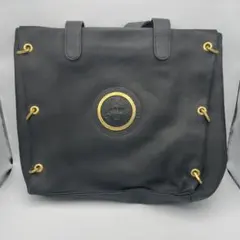 GRETAグレタItaliaブラウンレザー ハンドバッグ ヴィンテージBag 