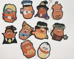 ③キャラクター刺繍ワッペン10個セット