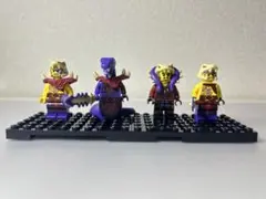 モ*イ様 【希少】レゴ ニンジャゴー ミニフィグ 4体セット マスター・チェン