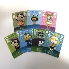 どうぶつの森 キャラクターカード 7枚セット