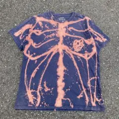 Original Remake ブリーチTシャツ Mスケルトン グランジ　ポケTのサムネイル