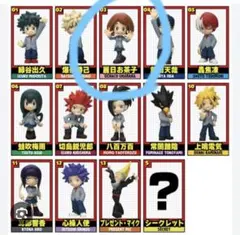 僕のヒーローアカデミア麗日お茶子 フィギュア 約8cmチョコエッグ