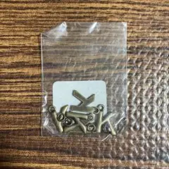 イニシャルチャーム　K ハンドメイド　マルカン　5つセット