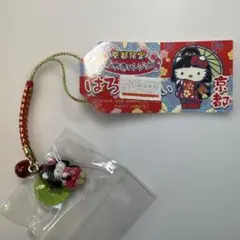 ご当地キティ 青森限定 りんご みちのくキティ物語 根付 ストラップ