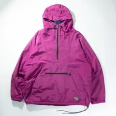 エルエルビーン　アノラックパーカー　中綿入り　プルオーバー　ピンク　パープル