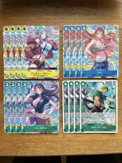 ワンピースカードゲーム 交流会 プロモ 4種 4コン ③