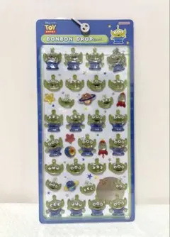【正規品】ボンボンドロップシール✨トイストーリー✨リトルグリーンメン✨