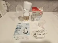 【おまけ付き】Pigeon 母乳アシスト 電動搾乳器 handy fit+