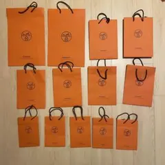 【計13枚セット】HERMESショッパー まとめ売り（中・小サイズ）