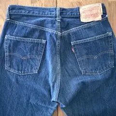 【濃紺】LEVI's 501XX 66501 ダブルネーム 赤耳 ビッグE