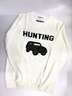 美品☆ジャックバニー!!☆Huntingセーター☆オフホワイト☆サイズ1