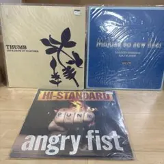 邦楽レコード3枚セット THUMB HI-STANDARD