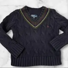 ポロ ラルフローレン ケーブルセーター ニット 100cm