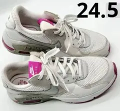 最終値下げ◉Nike Air Max ホワイト　ピンク スニーカー　24.5cm