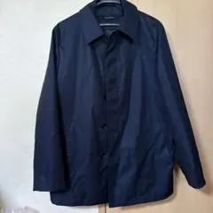 green label relaxing ステンカラーコート ネイビー