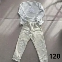 UNIQLO ミッフィーフリースパジャマ 上下セット　120