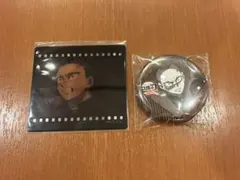 鬼滅の刃　お楽しみくじ　不死川玄弥　フィルム風クリアカード　缶バッジ　ダイニング