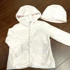 ラルフローレンリバーシブル　キッズパーカー　帽子セット