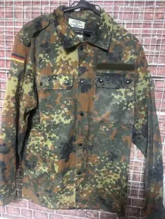 ドイツ軍 カモフラージュミリタリージャケット 迷彩柄