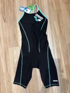 arena 競泳用水着 ブラック/ターコイズ