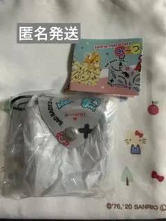 サンリオキャラクターズ み〜つけた！ミニスクエアケースキーホルダー バツ丸