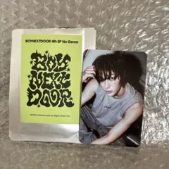 boynextdoor ポップアップ ラントレ ソンホ popup トレカ