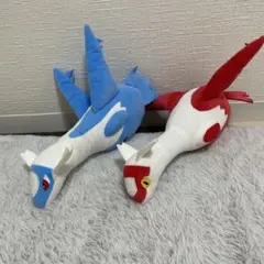 ポケモン　ラティアス　ラティオス　ぬいぐるみ　2個セット