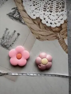 スマホスタンド　お花カッター　ピンクセットのサムネイル