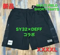 934【新品】大きいサイズ SY32 DEFF ショートパンツ メンズXXXXLのサムネイル