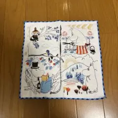 ムーミン 刺繍ハンカチ MARUSHIN 約25cm