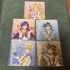 未開封新品⭐︎ セーラームーン　マグネットシート　　５枚セット　明治コラボ⭐︎①のサムネイル
