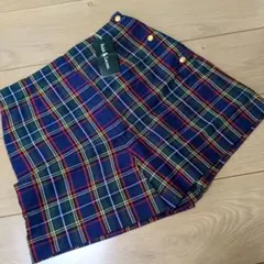 新品タグ付き　ラルフローレン　チェック　ボトムス ショートパンツ　160のサムネイル