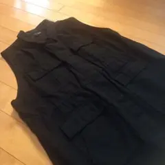 SUGAR SPOON☆ベストジャケット黒