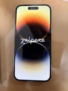 【バッテリー100%】 iPhone 14Pro 256GBゴールド外箱付属品付