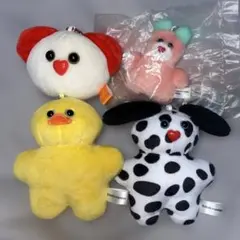mojojojo マスコットぬいぐるみ ひよこ うさぎ 犬 ダルメシアン - メルカリ