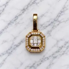 Jewelry Win K18 ダイヤモンド ペンダントトップ 0.71ct