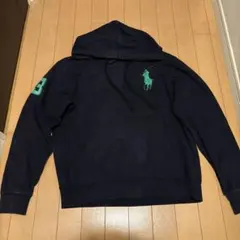 polo ralph lauren パーカー ネイビー ビッグポニー swag
