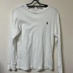 POLO RALPH LAUREN ホワイト 長袖カットソー Sサイズ