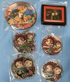 鬼滅の刃 炭治郎 くじ引き 缶バッジ 39点 まとめ売り 鬼滅の刃 グッズ ぎゅぎゅっと 缶バッジ 第二弾（煉獄 杏寿郎